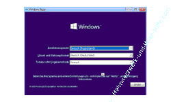 Windows 10 Tutorial - Windows 10 ohne Microsoft-Konto installieren - Installationssprache, Uhrzeit- und Währungsformate sowie Tasturlayout wählen 