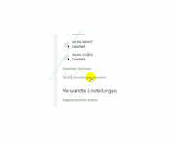 Windows 10 - Die neuen Netzwerkkonfigurationsmenüs – Die Option Wlan Einstellungen verwalten