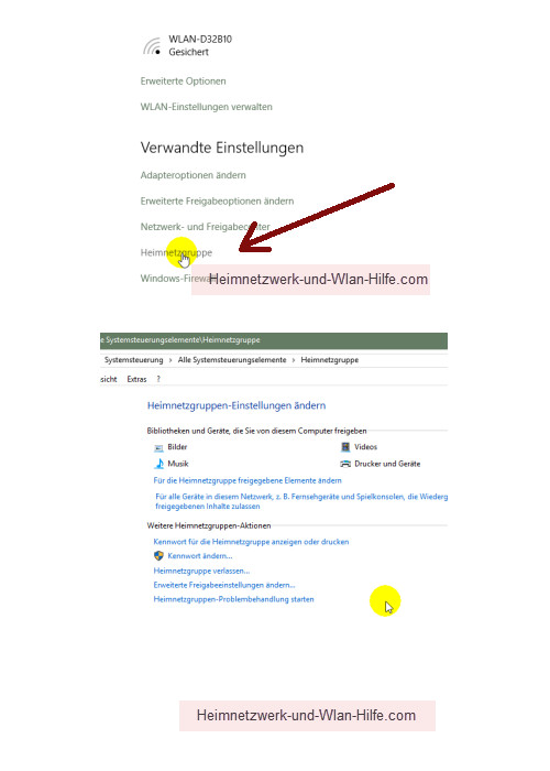 Die neuen Windows 10 Netzwerkkonfigurationsmenüs
