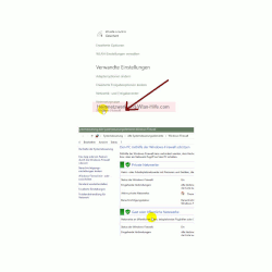 Windows 10 - Die neuen Netzwerkkonfigurationsmenüs – Wlan-Option: Windows Firewall