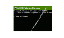 Die Windows 10 Standard-Kommandozeile durch die Power Shell ersetzen – Das Standard cmd Kommandozeilenfenster