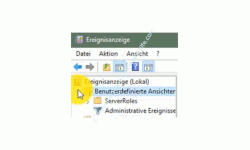 Windows 10 Ereignisanzeige – Benutzerdefinierte Ansichten