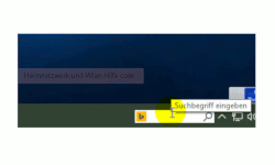Windows 10 Tutorial - Symbolleisten in der Taskleiste einbinden – Die Symbolleiste Bing Suche