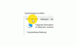 Windows 10 Tutorial - Den Computernamen ändern - Systemeigenschaften Register Computername 