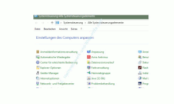 Windows 10 Tutorial - Systemfunktionen über Systemkennungen im Startmenü einbinden – Die Systemsteuerungselemente der Systemsteuerung