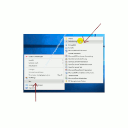 Windows 10 Tutorial - Systemfunktionen über Systemkennungen im Startmenü einbinden – Eine Verknüpfung über das Kontextmenü des Desktops erstellen