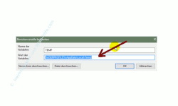 Windows 10 - Temporäre Dateien finden und entfernen – Pfad der Umgebungsvariablen