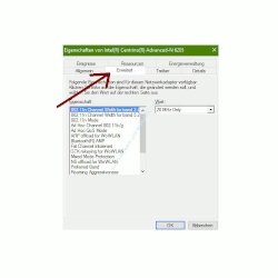 Probleme im Wlan-Netzwerk erkennen und beheben – Eigenschaften einer Netzwerkkarte- Register Erweitert