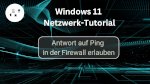 Antwort auf Ping in der Firewall erlauben