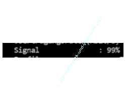 Anzeige der Wlan-Signalstärke zwischen Router und Rechner