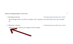 Windows 10 Tutorial - Den Energiesparplan Ultimative Leistung aktivieren - Anzeigen des Energiesparplanes Ultimative Leistung 