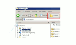 Windows Arbeitsgruppen im Windows Explorer anzeigen lassen - die zweigeteilte Fensteransicht des Explorers aktivieren