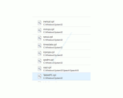 Windows 10 Tutorial - Programme und Tools der Systemsteuerung schnell über cpl-Dateien aufrufen! - Auflistung aller gefundenen cpl-Dateien im Explorer 