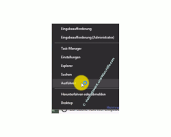 Windows 10 Tutorial - Ausführen Fenster über das Windows 10 Startmenü aufrufen