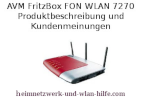 AVM FritzBox FON WLAN 7270 - Produktbeschreibung und Kundenmeinungen