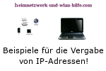 Beispiele für die IP-Adressenvergabe in Computernetzwerken title=
