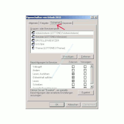 Windows Netzwerk Tutorial: Windows Zugriffsrechte für Ordner und Dateien einrichten! Register Sicherheit