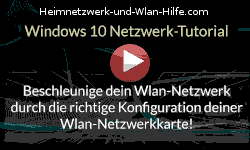 Beschleunige dein Wlan-Netzwerk durch die richtige Konfiguration deiner Wlan-Netzwerkkarte! - Youtube Video Windows 10 Tutorial