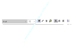 Bginfo Tutorial: Die Formatierungsbearbeitungsleiste
