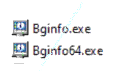 Bginfo Tutorial: bginfo Programmdateien für 32 und 64-bit Systeme