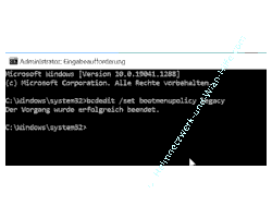 Bootmenü bcdedit Tutorial: Die Anzeige des alten Bootmenü über den Befehl bcdedit / set bootmenupolicy legacy aktivieren