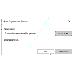 Windows 10 Tutorial: Benutzerverwaltung - Das Anmeldeskript der lokalen Richtlinie hinzufügen 