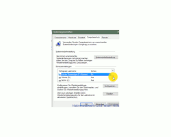 Windows 10 Tutorial - Systemwiederherstellungspunkte löschen – Das Konfigurationsfenster Systemeigenschaften