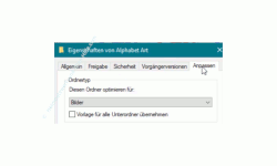 Windows 10 Tutorial - Die Standardansicht von Ordnern im Explorer individuell anpassen! - Das Register Anpassen in den Eigenschaften eines Ordners 