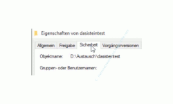 Windows 10 Tutorial - Den Zugriff auf Ordner und Dateien eines Computers überwachen! - Das Register Sicherheit des zu überwachenden Ordners 
