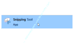 Das Snipping-Tool aufrufen