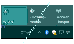 Wlan-Netzwerk Tutorial: Das Wlan-Netzwerksymbol in der Taskleiste