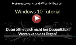 Datei öffnet sich nicht bei Doppelklick!