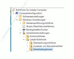 Windows 10 Tutorial - Zuletzt angemeldete Benutzer nicht im Anmeldebildschirm anzeigen! - Den Bereich Sicherheitsoptionen in den Gruppenrichtlinien anzeigen 