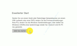 Windows 10 Tutorial - Windows 10 im abgesicherten Modus starten, um Probleme mit Treibern, Schadsoftware oder Viren schnell zu lösen! - Den Computer über die Konfiguration Erweiterter Start neu starten 