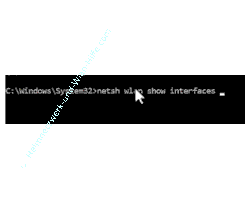 Den Netzwerkbefehl netsh wlan show interfaces aufrufen