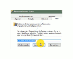 Windows 10 Tutorial - Ordner aus Benutzerverzeichnis verschieben – Den Pfad zum neuen Speicherort des Benutzerverzeichnisses Videos angeben