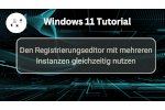 Den Registrierungseditor mit mehreren Instanzen gleichzeitig nutzen
