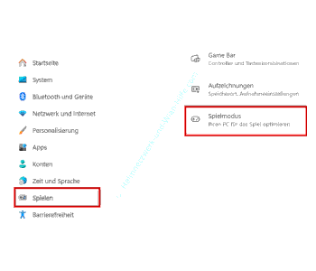 Den Spielmodus im Windows 11 Konfigurationsmenü aktivieren