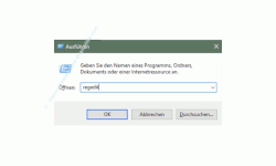 Windows 10 Tutorial - Die Telemetriedatenübermittlung von Windows 10 an Microsoft deaktivieren bzw. abschalten - Den Registrierungseditor aufrufen 