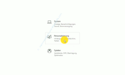 Windows 10 Tutorial - Die Anzeige von App-Vorschlägen und Kachel-Werbung im Startmenü abschalten - Der Bereich Personalisierung im Einstellungen Menü 