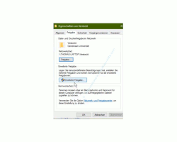 Windows 10  Tutorial - Freigegebene Ordner verstecken! - Der Button Erweiterte Freigabe im Register Freigabe 