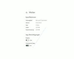 Windows 10 Tutorial - Standard Apps ohne Neuinstallation auf Originalzustand zurücksetzen - Die Anzeige weiterer Optionen einer App 