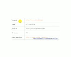 Windows 10 Tutorial - Welche echte Webadresse versteckt sich hinter einer Kurz-URL bzw. Short-URL? - Die Auswertung der Analyse einer Short-URL bzw. Kurz-URL mit Anzeige der echten Webadresse 