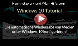 Die automatische Wiedergabe von Medien unter Windows 10 konfigurieren! - Youtube Video Windows 10 Tutorial