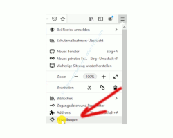 Windows 10 Sicherheits-Tutorial - E-Mail-Adressen und Passwörter prüfen, ob sie noch sicher oder schon geknackt sind! - Die Einstellungen im Browser Firefox aufrufen 