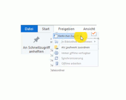 Windows 10 Netzwerk Tutorial - Ordner im Netzwerk einbinden – Die Funktion Als Laufwerk zuordnen im Explorer aufrufen