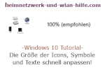 Windows 10 Tutorial - Die Größe der Icons, Symbole und Texte schnell anpassen!