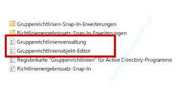 Die Gruppenrichtlinien Gruppenrichtlinienverwaltung und Gruppenrichtlinien-Editor