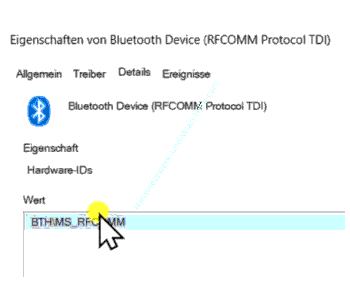 Die Hardware-ID eines Gerätes im Geräte-Manager anzeigen