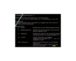 Windows 10 Tutorial - Abgestürzte Programme mithilfe des Task-Managers oder der Systembefehle Taskkill und Tasklist beenden! - Die Hilfe für den Systembefehl taskkill aufrufen 